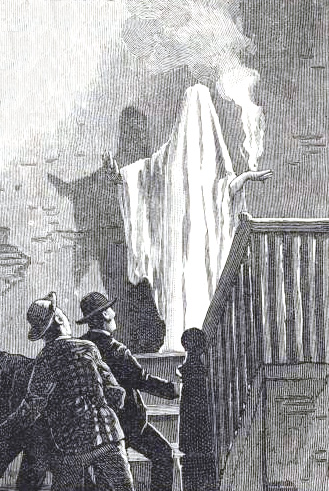 Ghost on Staircase